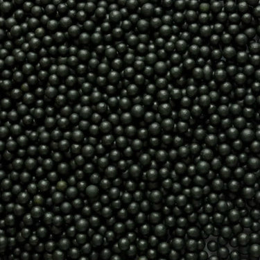 4mm Black Sugar Pearls (Snowman Accessories) - Cool Mom Sprinkles